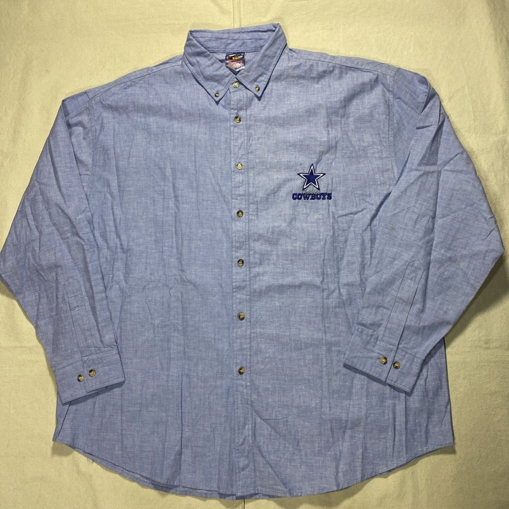 Vtg Flintstones NFL Dallas Cowboys Flinstones Shirt Mens Sz XL Embroidered